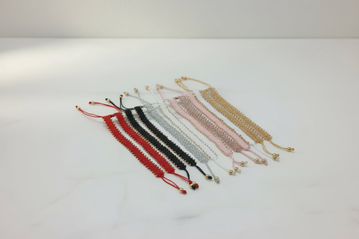 THREAD BRACELET WITH MULTICOLOR CHAKIRON