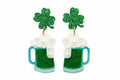 CLOVER EARRINGS WITH BEER