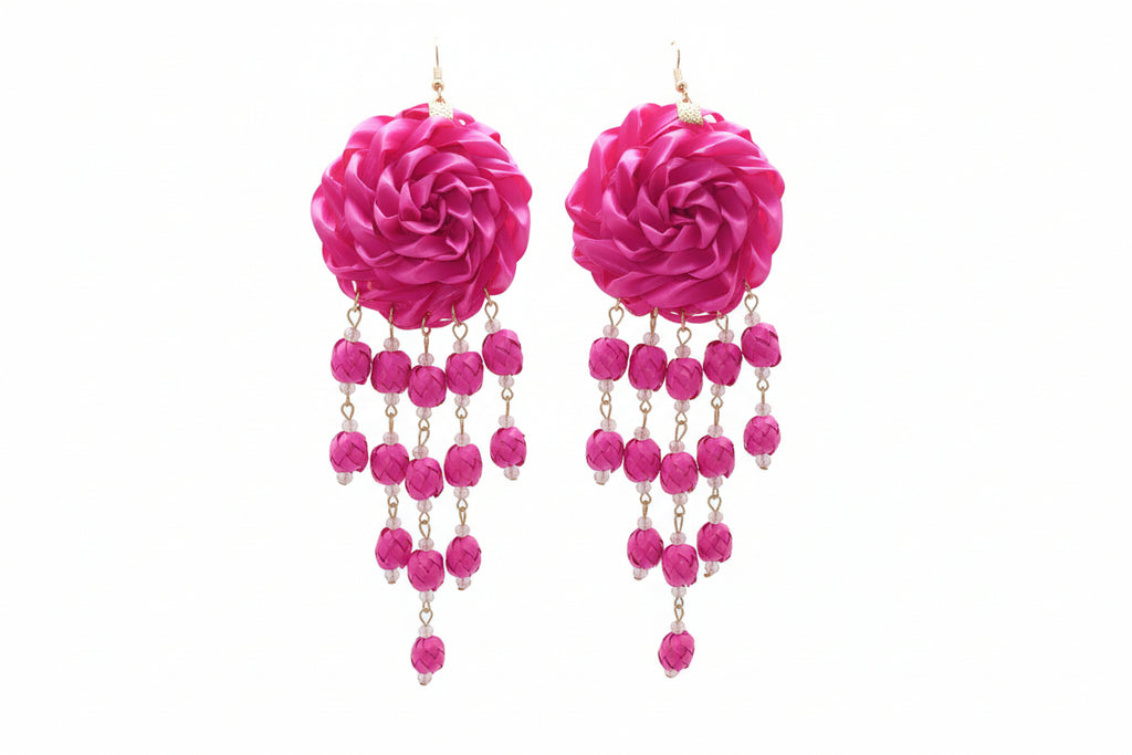 ROSE WATERFALL EARRINGS