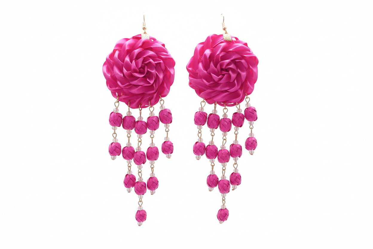 ROSE WATERFALL EARRINGS