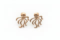 GOLDEN OCTOPUS EARRINGS