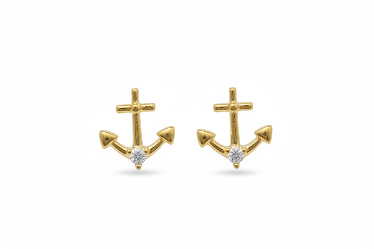 SEA ANCHOR EARRINGS