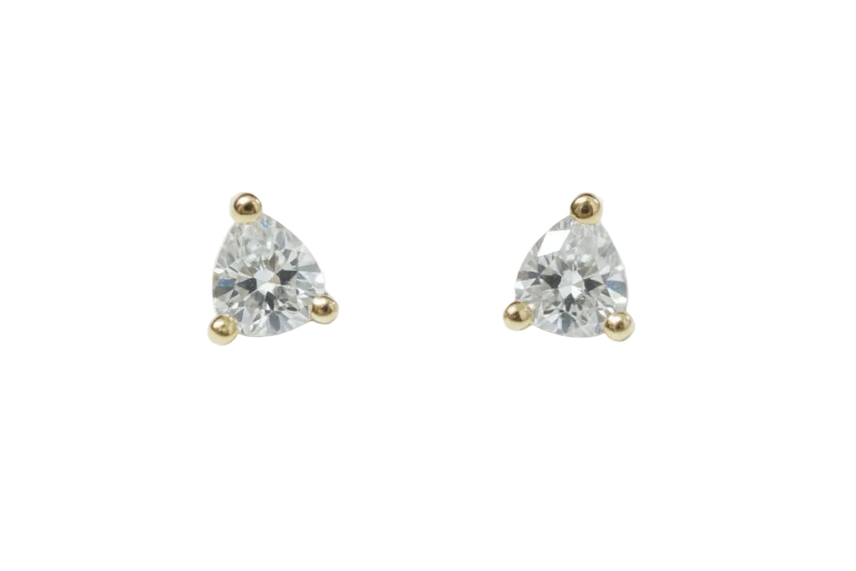 EARRINGS TRIANGLE DIAMOND - Sax Style