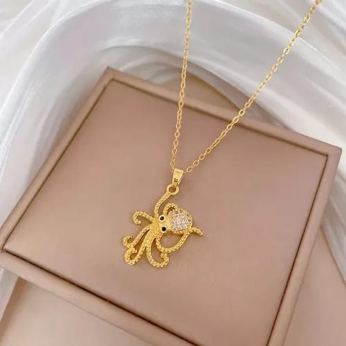 ELEGANT SEA OCTOPUS NECKLACE