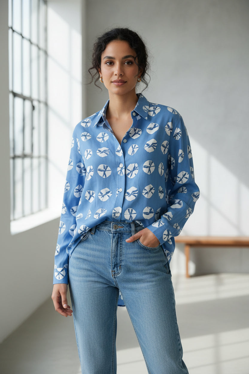 MACAU SHIRT INDIGO