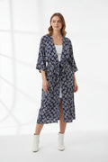 PALM KIMONO INDIGO