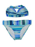 SKY AND STRIPED SEA BIKINI