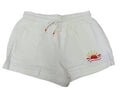 WHITE OMBRE EMBROIDERED SHORT