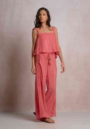 TOP TANK FLOWY PINK BRIGHT