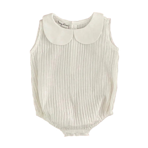 BABY WHITE BODY LINEN - Sax Style