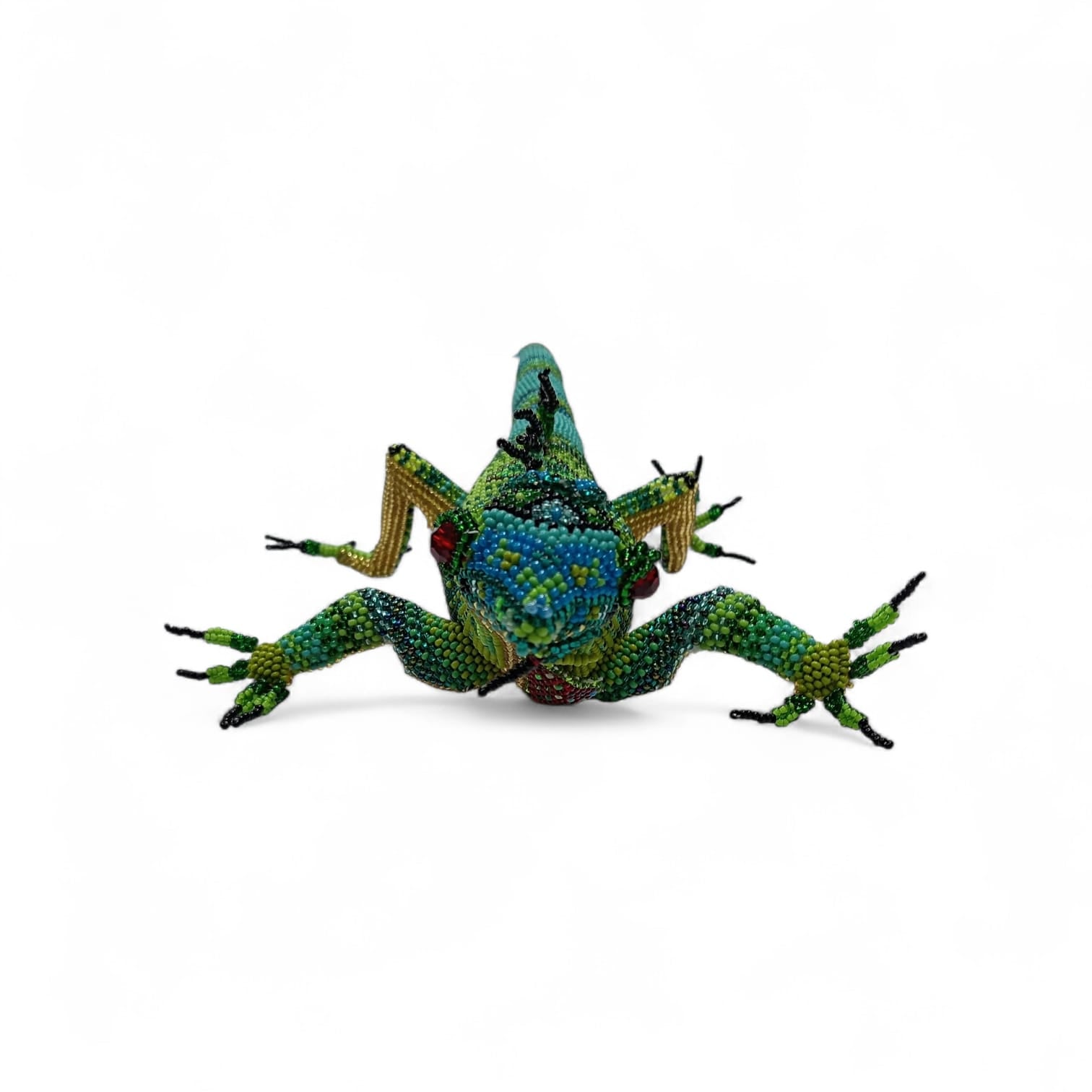 IGUANA HUICHOL BIG