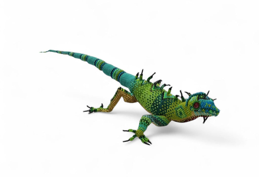 IGUANA HUICHOL BIG