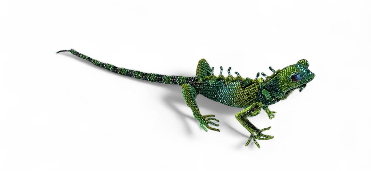 IGUANA HUICHOL SMALL - Sax Style