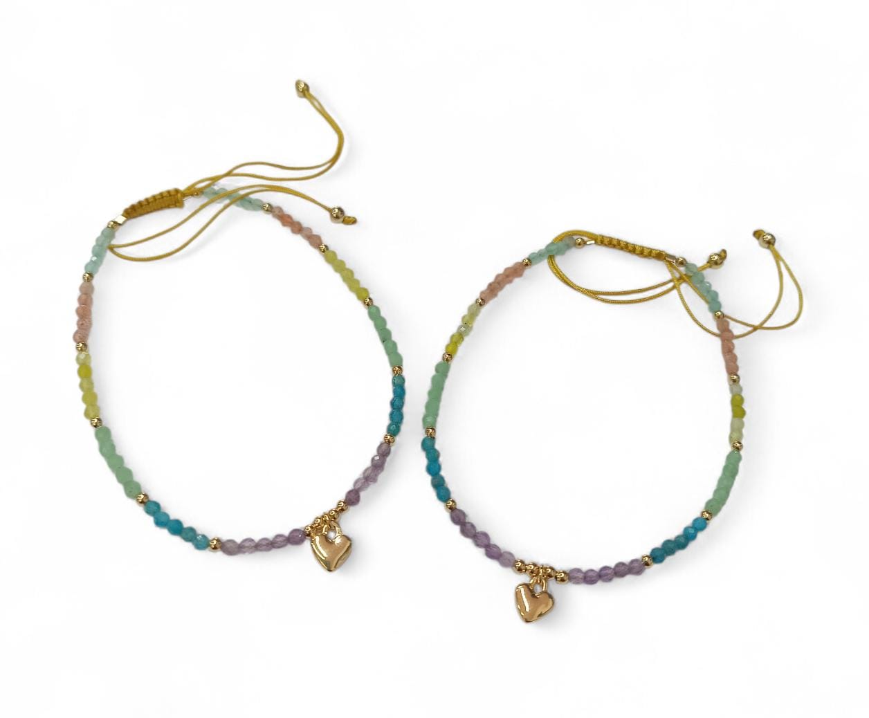 MIX STONES NATURAL STONE BRACELET - Sax Style