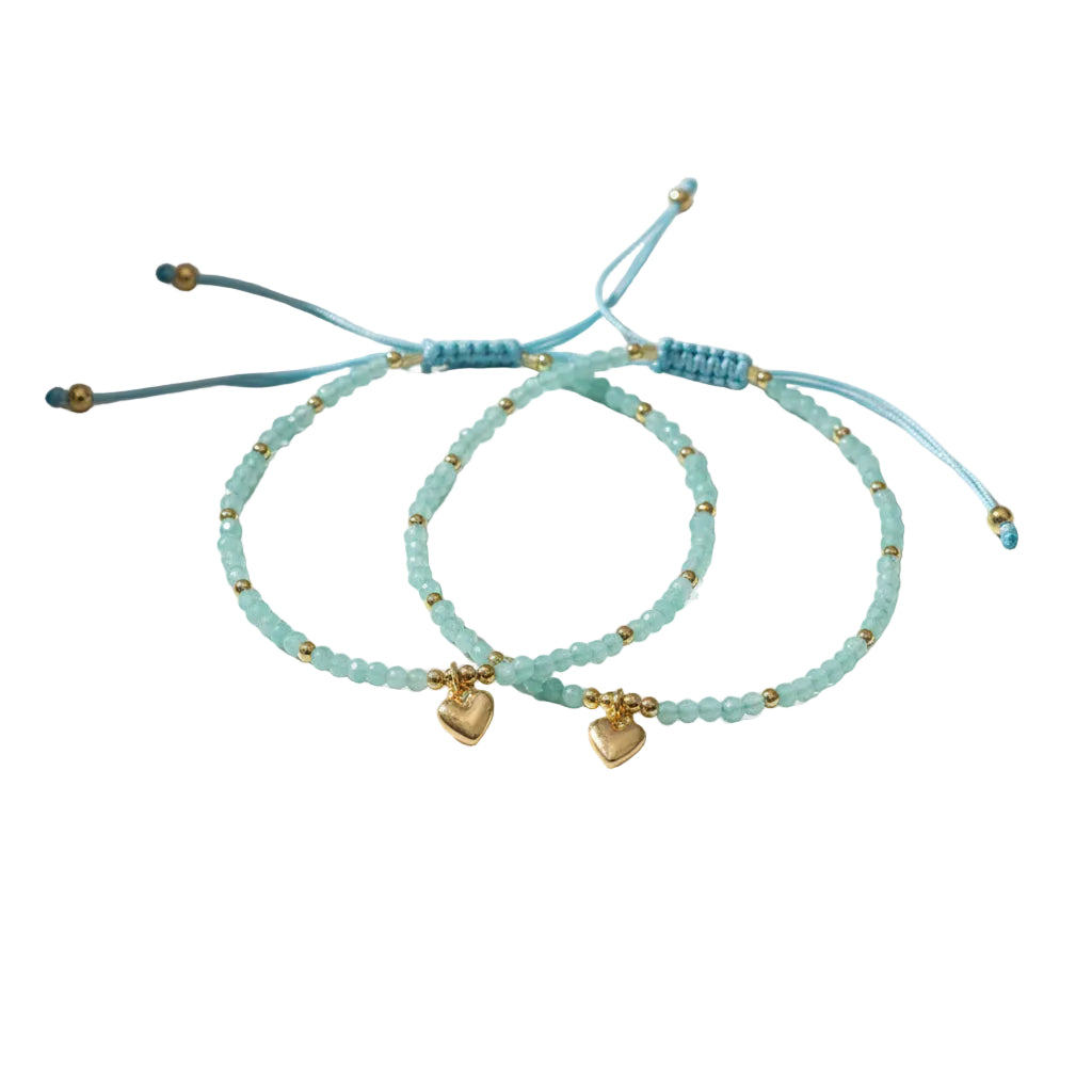 AMAZONITE NATURAL STONE BRACELET - Sax Style