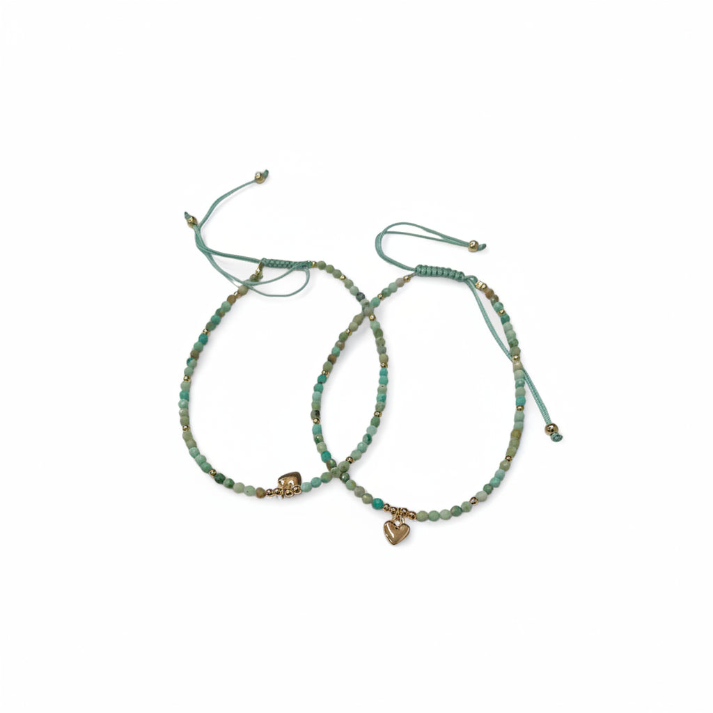 TURQUOISE NATURAL STONE BRACELET - Sax Style