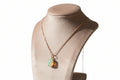 14KT GOLD ETHIPAN OPAL FACETED PENDANT - Sax Style