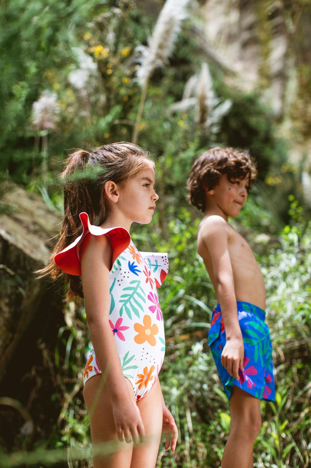 KENIA & PICABUEY DAYANA SWIMSUIT ENTERO - Sax Style