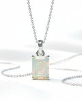 ETHIOPAN OPAL PENDANT SQ - Sax Style