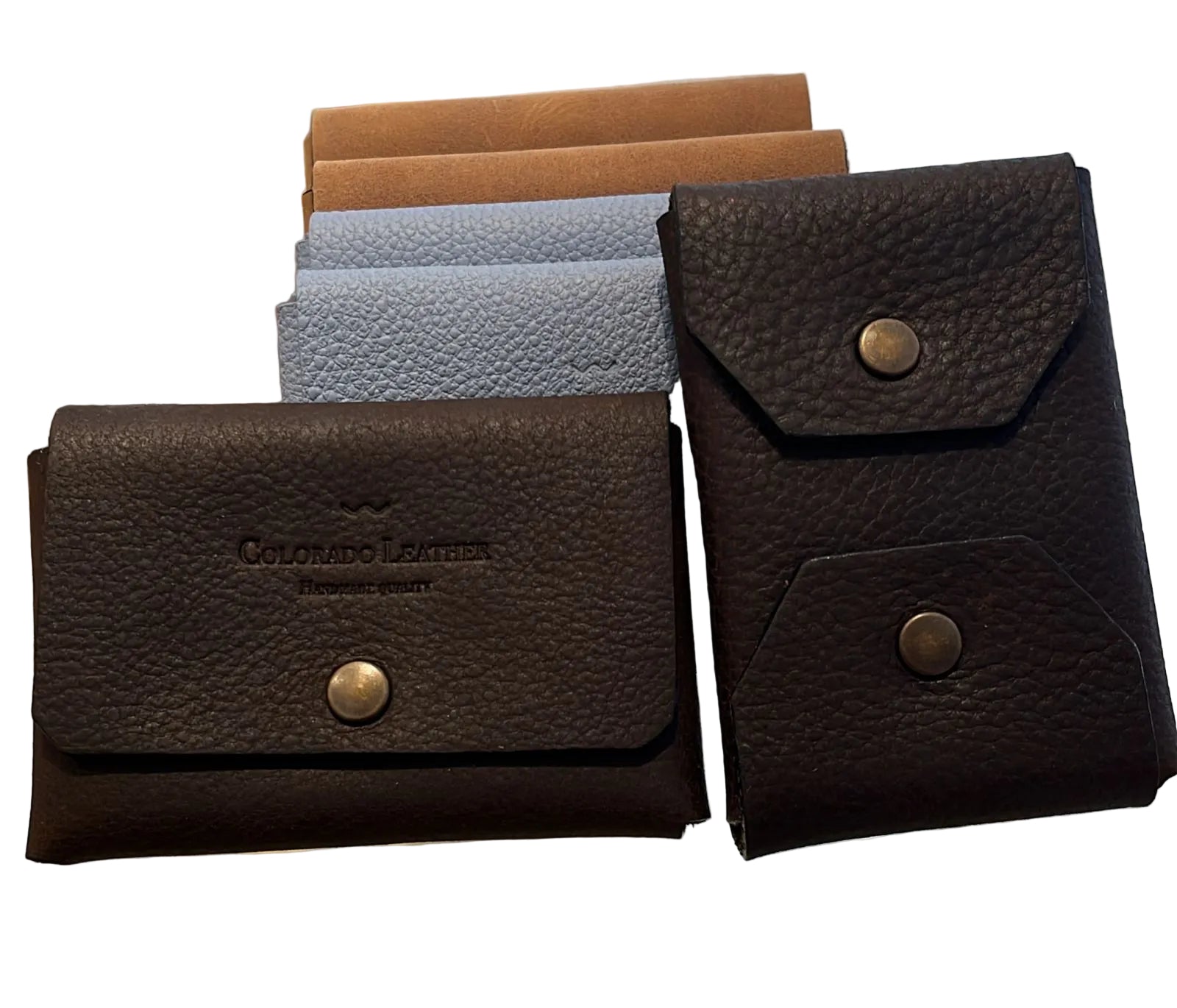 LEATHER CARD HOLDER - Sax Style