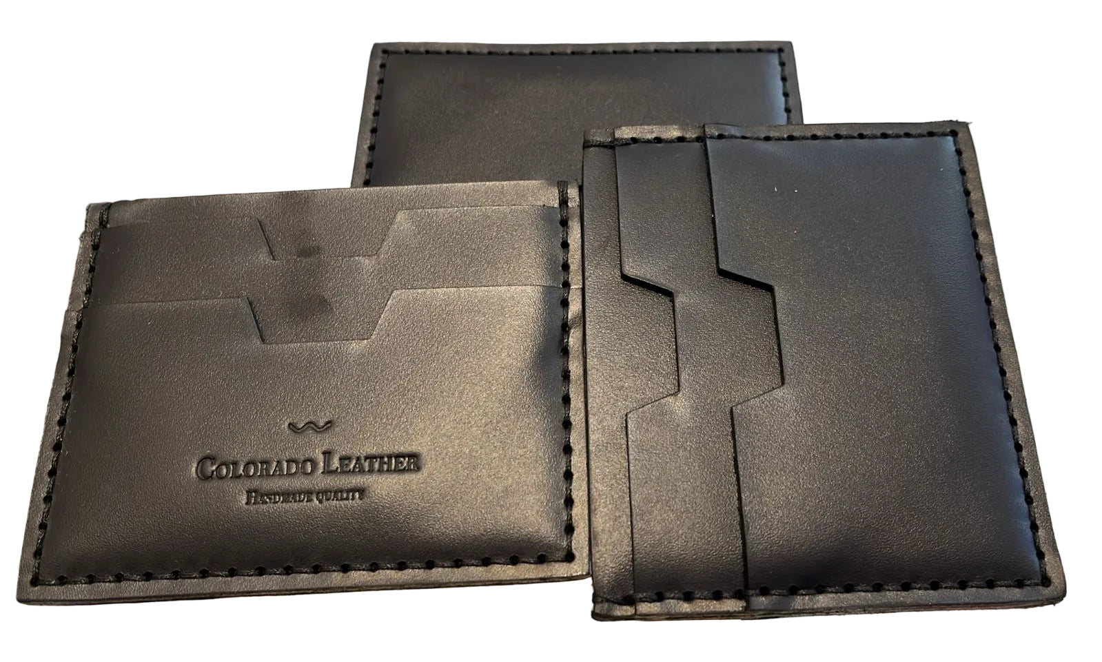 LEATHER CARD HOLDER - Sax Style