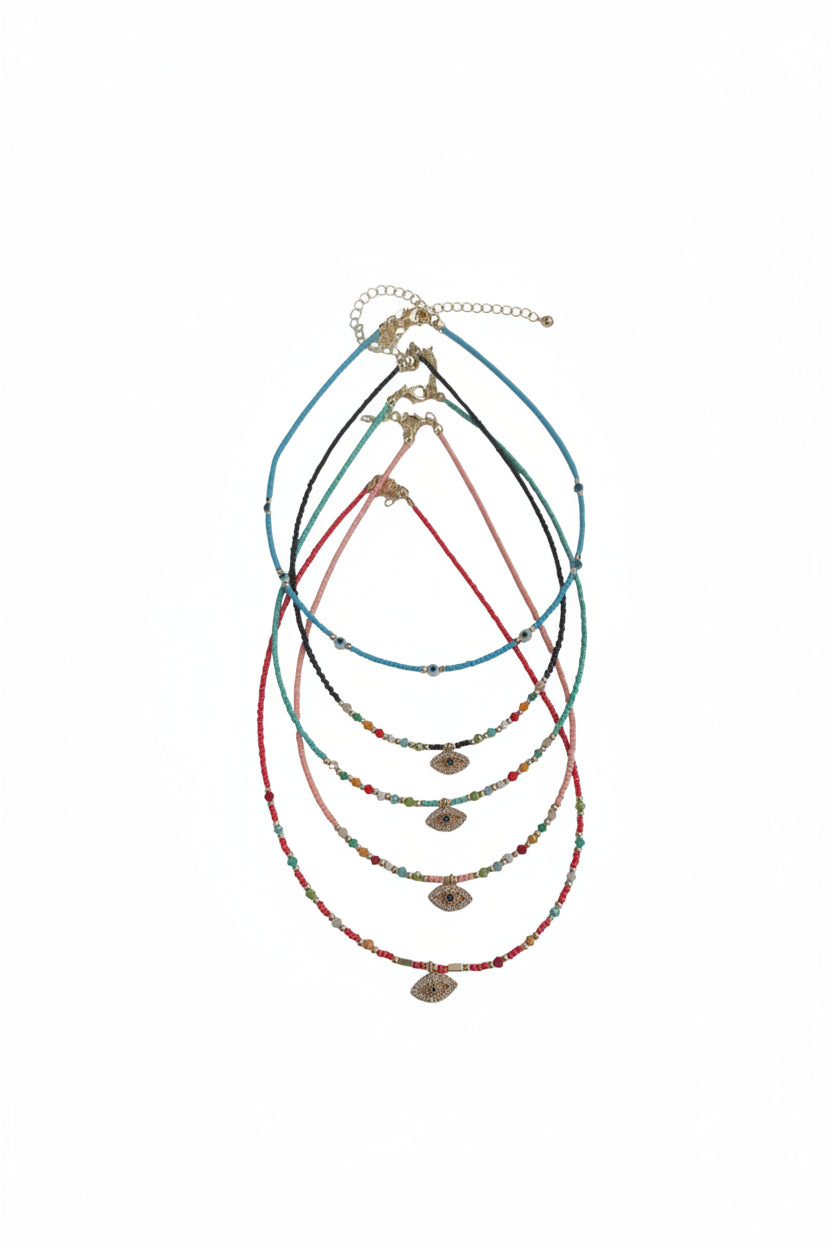 NECKLACE EVIL EYE - Sax Style