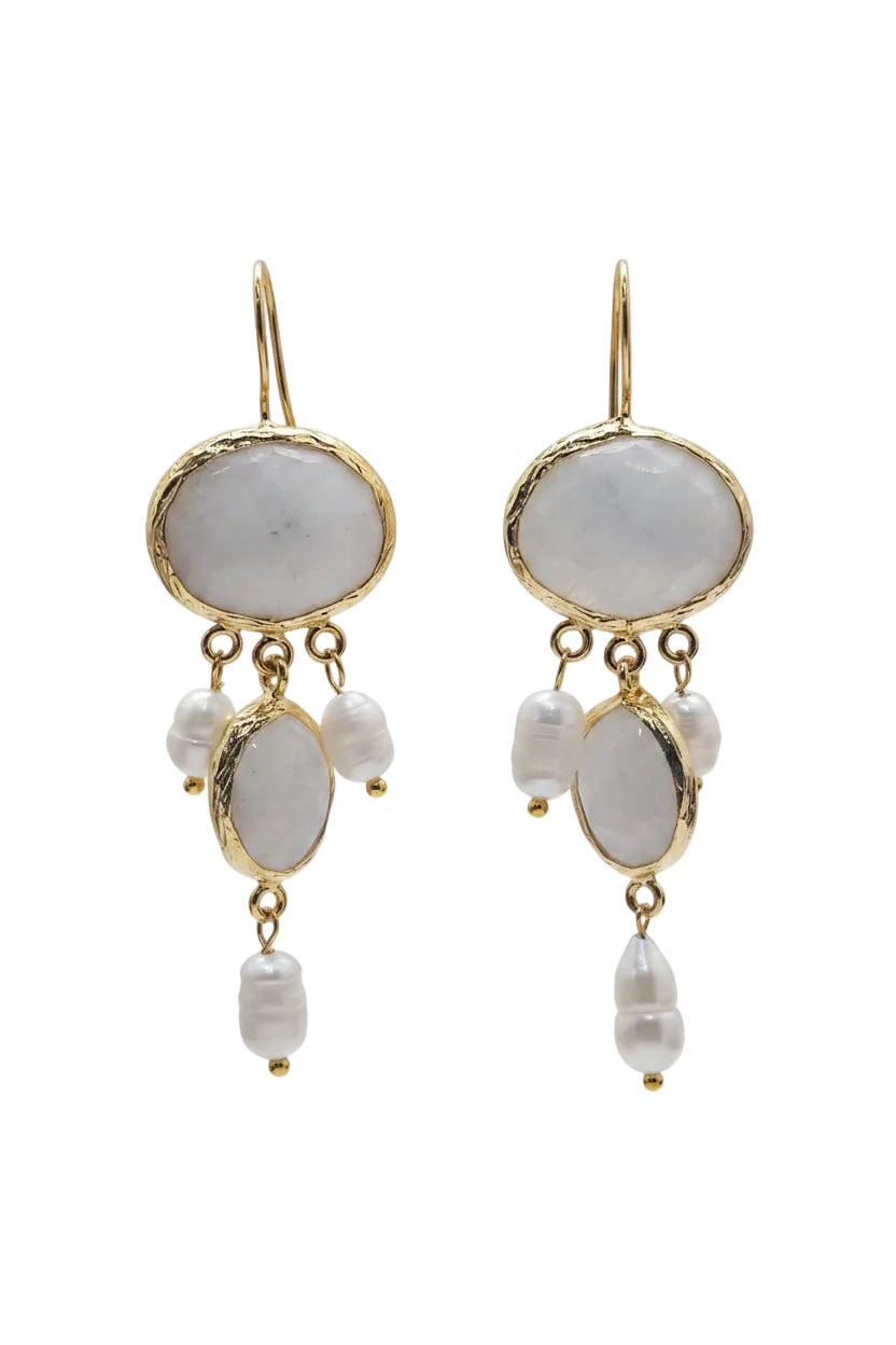 MINERAL HEARTBEAT EARRINGS