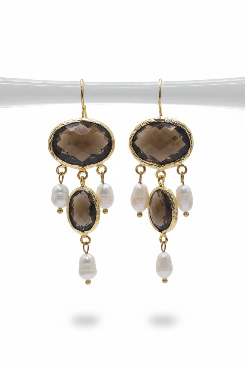 MINERAL HEARTBEAT EARRINGS