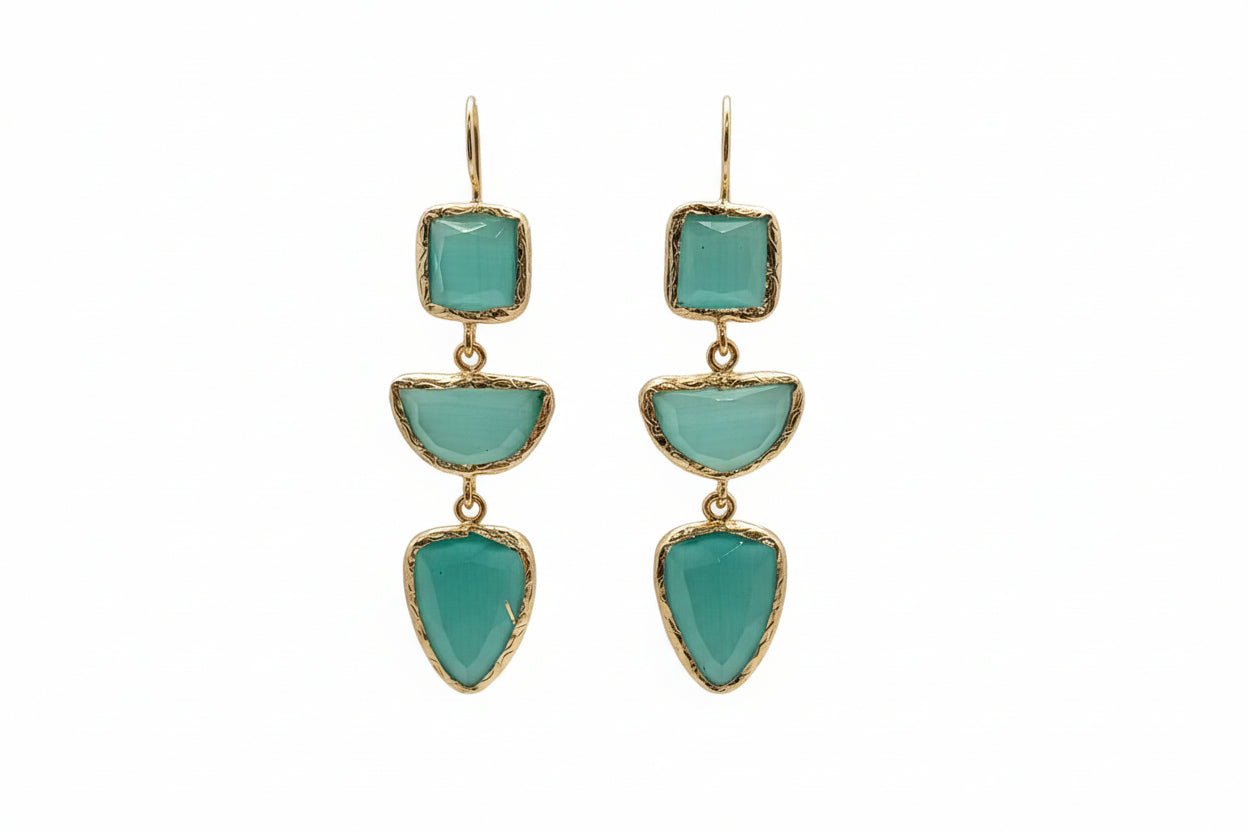 DIVINE SPARKLE SHINNY  EARRINGS
