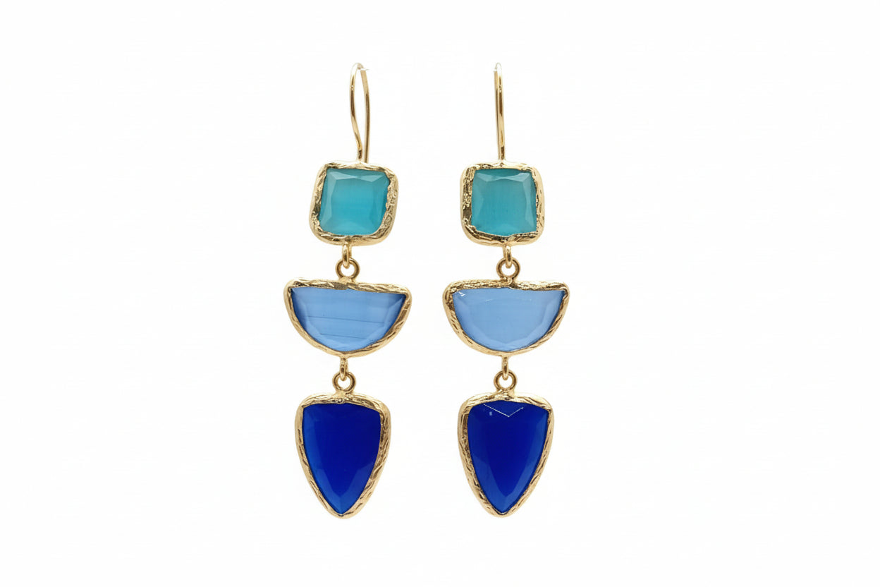 DIVINE SPARKLE SHINNY  EARRINGS