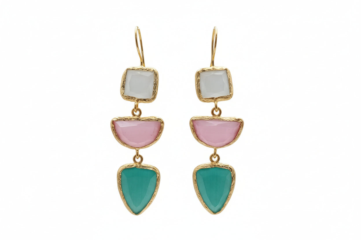 DIVINE SPARKLE SHINNY  EARRINGS