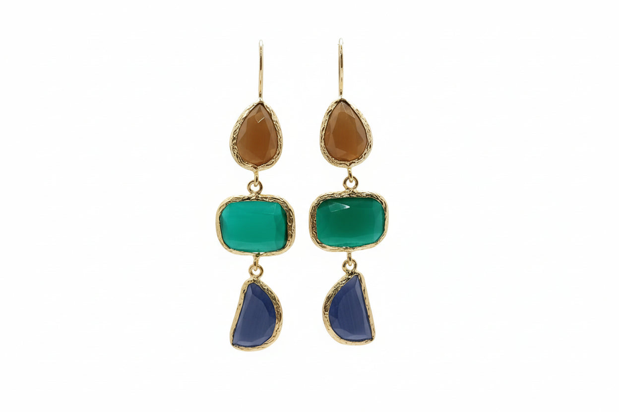 DIVINE SPARKLE SHINNY  EARRINGS