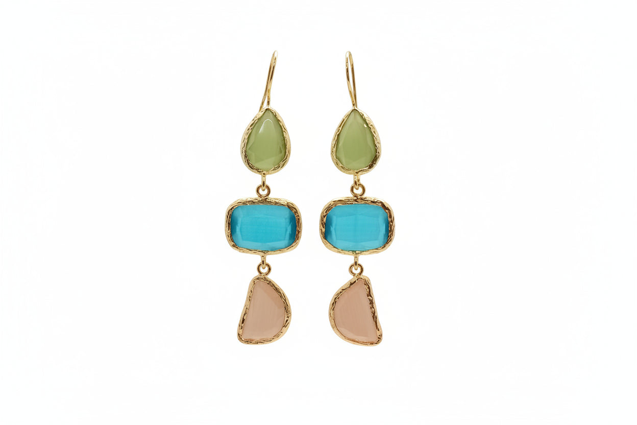 DIVINE SPARKLE SHINNY  EARRINGS