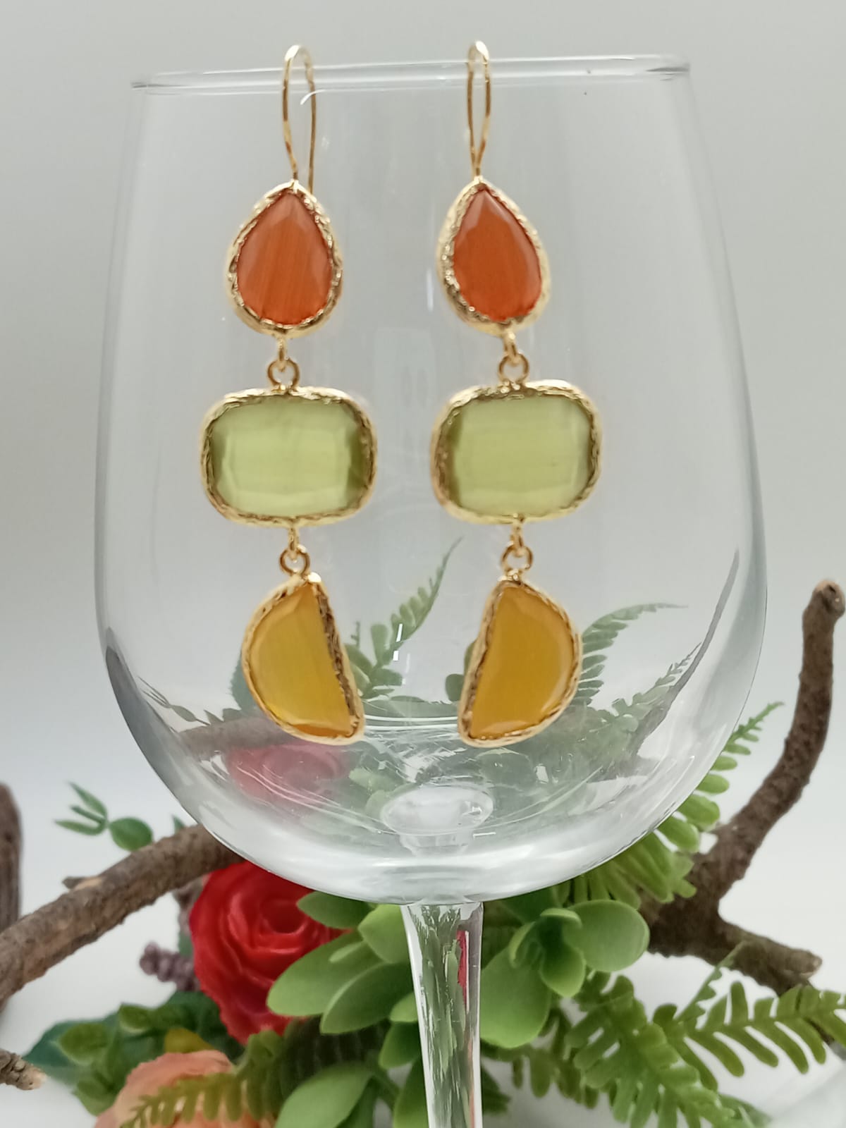 DIVINE SPARKLE SHINNY  EARRINGS