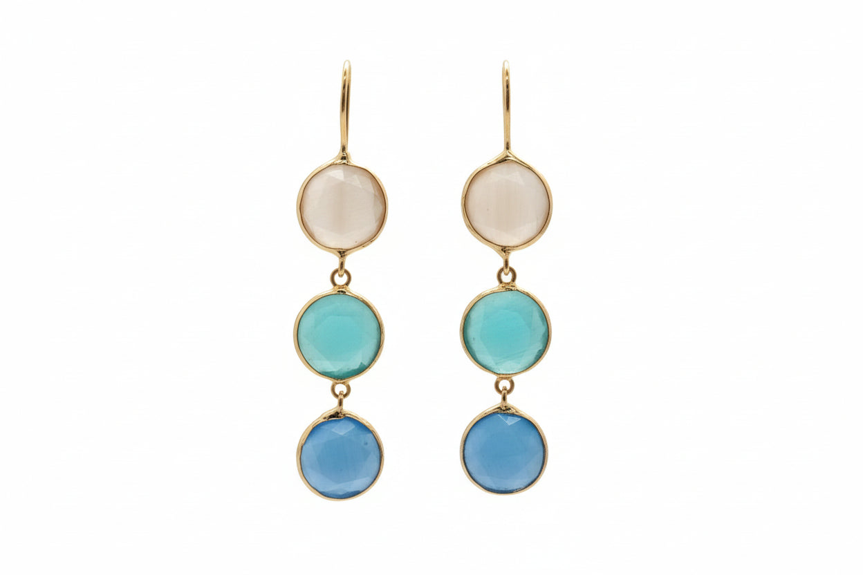 Sparkling Waterfall Earrings
