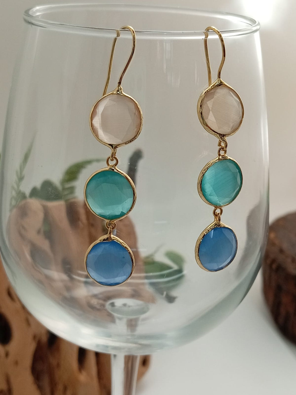 Sparkling Waterfall Earrings