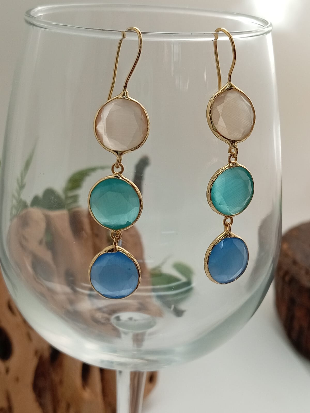 Sparkling Waterfall Earrings