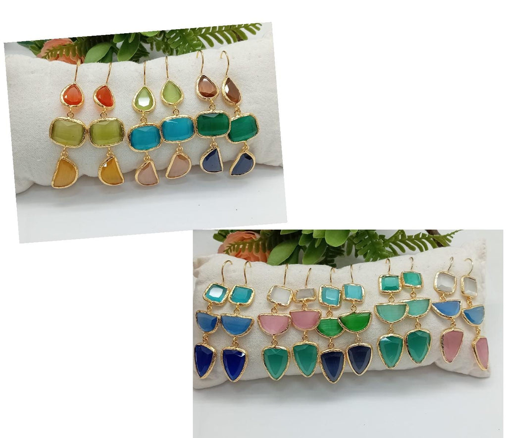 DIVINE SPARKLE SHINNY  EARRINGS