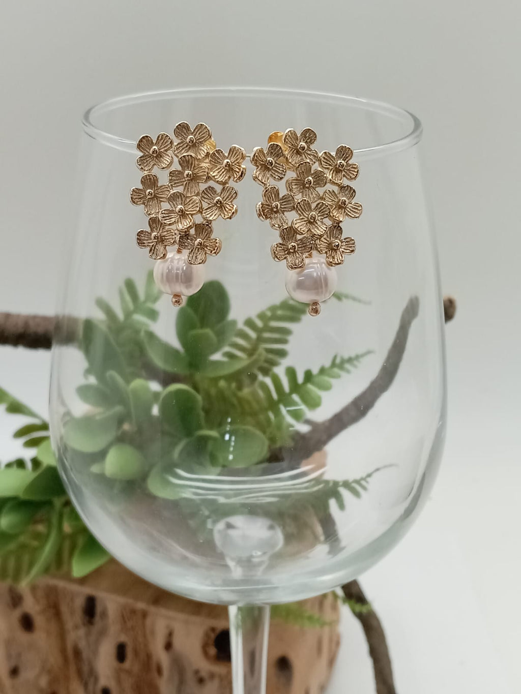 EARRINGS ECO FLOWERS