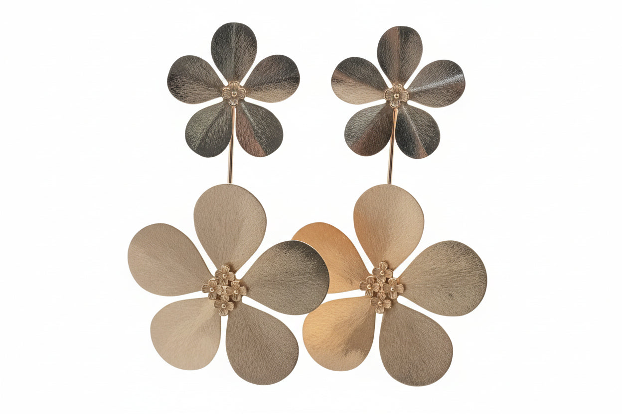 EARRINGS FLOR DORADA