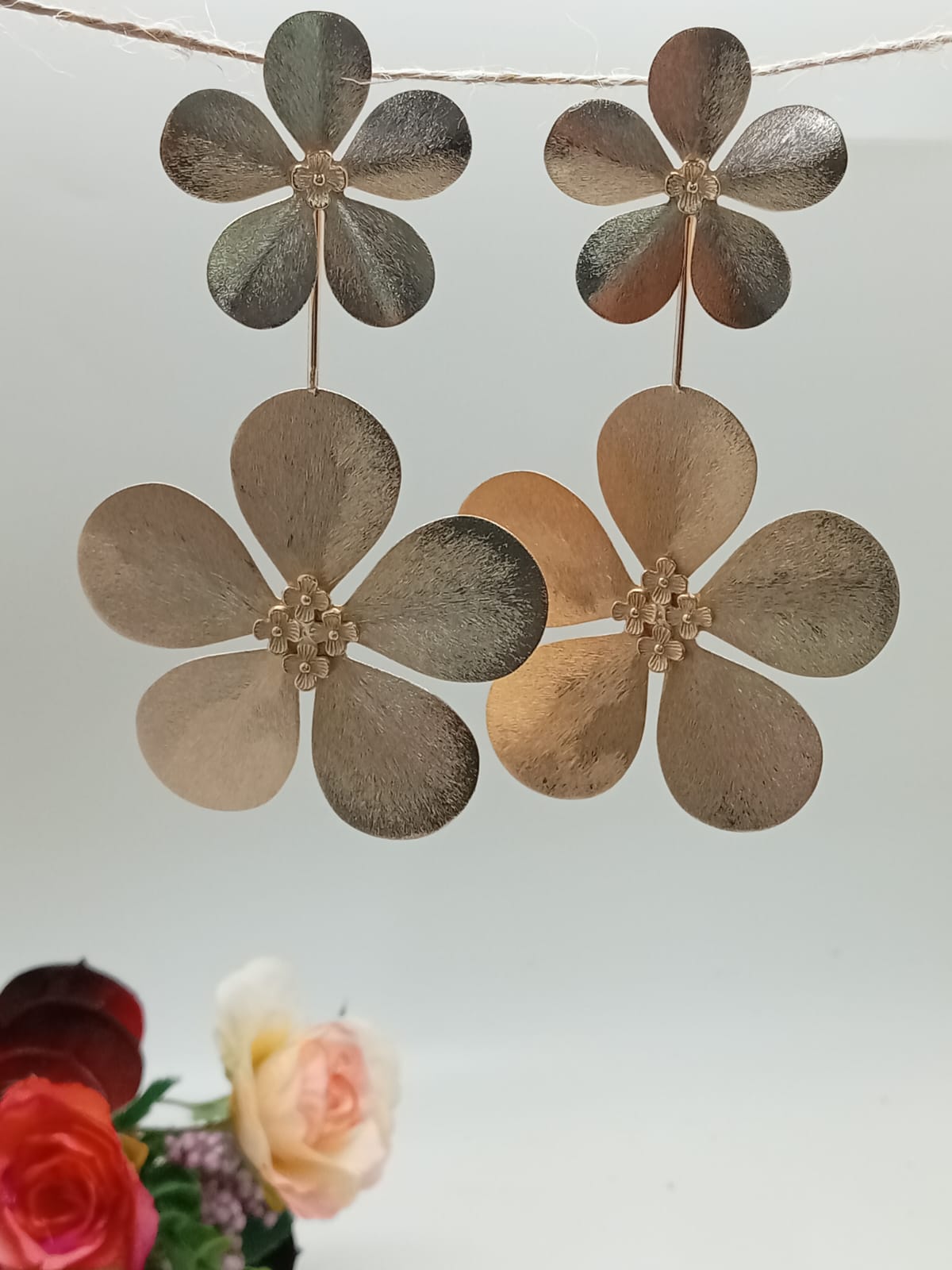 EARRINGS FLOR DORADA