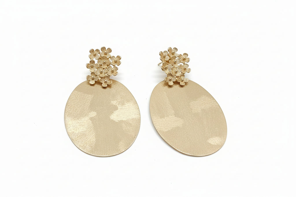 EARRING MIRROR GOLDEN