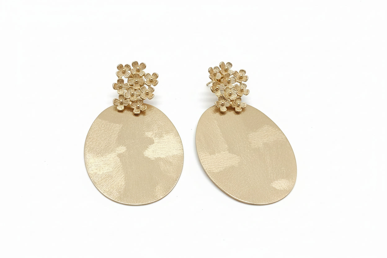 EARRING MIRROR GOLDEN