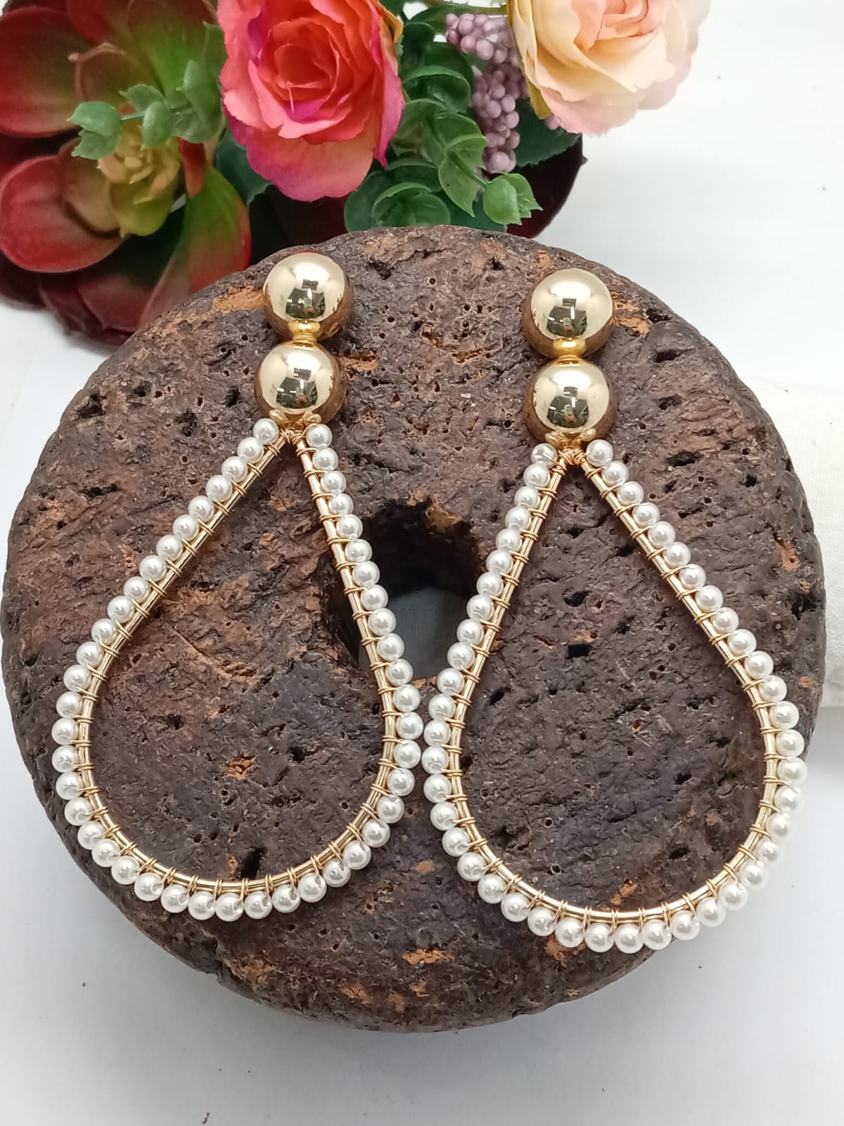 EARRINGS GOTA DE PERLA