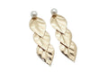 EARRINGS HOJAS DORADAS