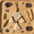 DREAMCATCHER KEYCHAIN WHITE