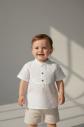 SHIRT CUELLO MAO BLANCO
