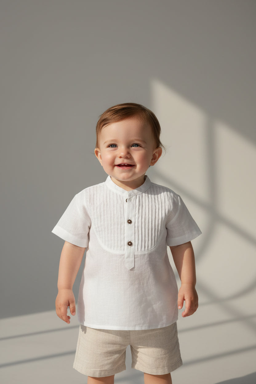 SHIRT CUELLO MAO BLANCO