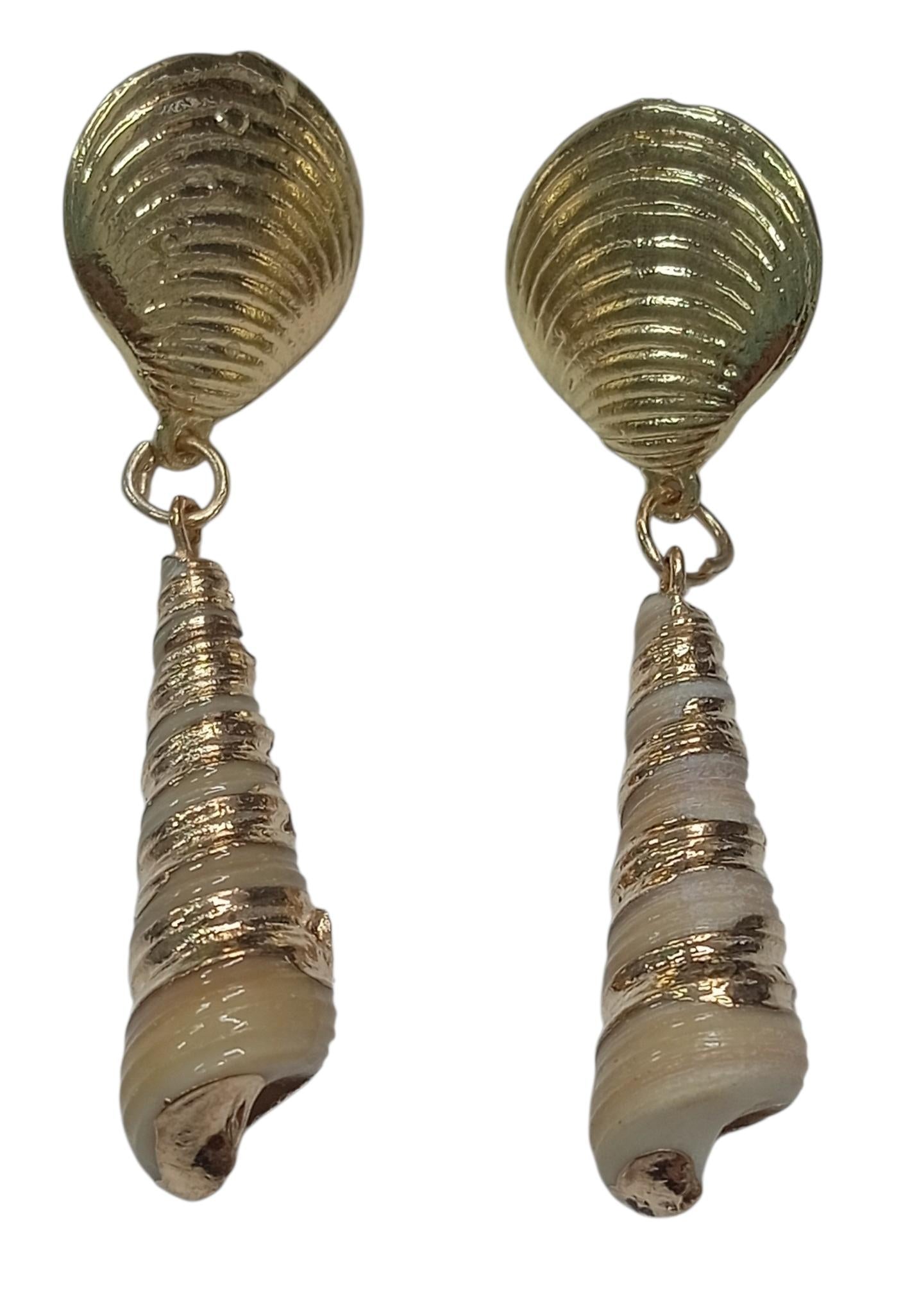 Shoreline Drops Hand-Beaded Statement Earrings