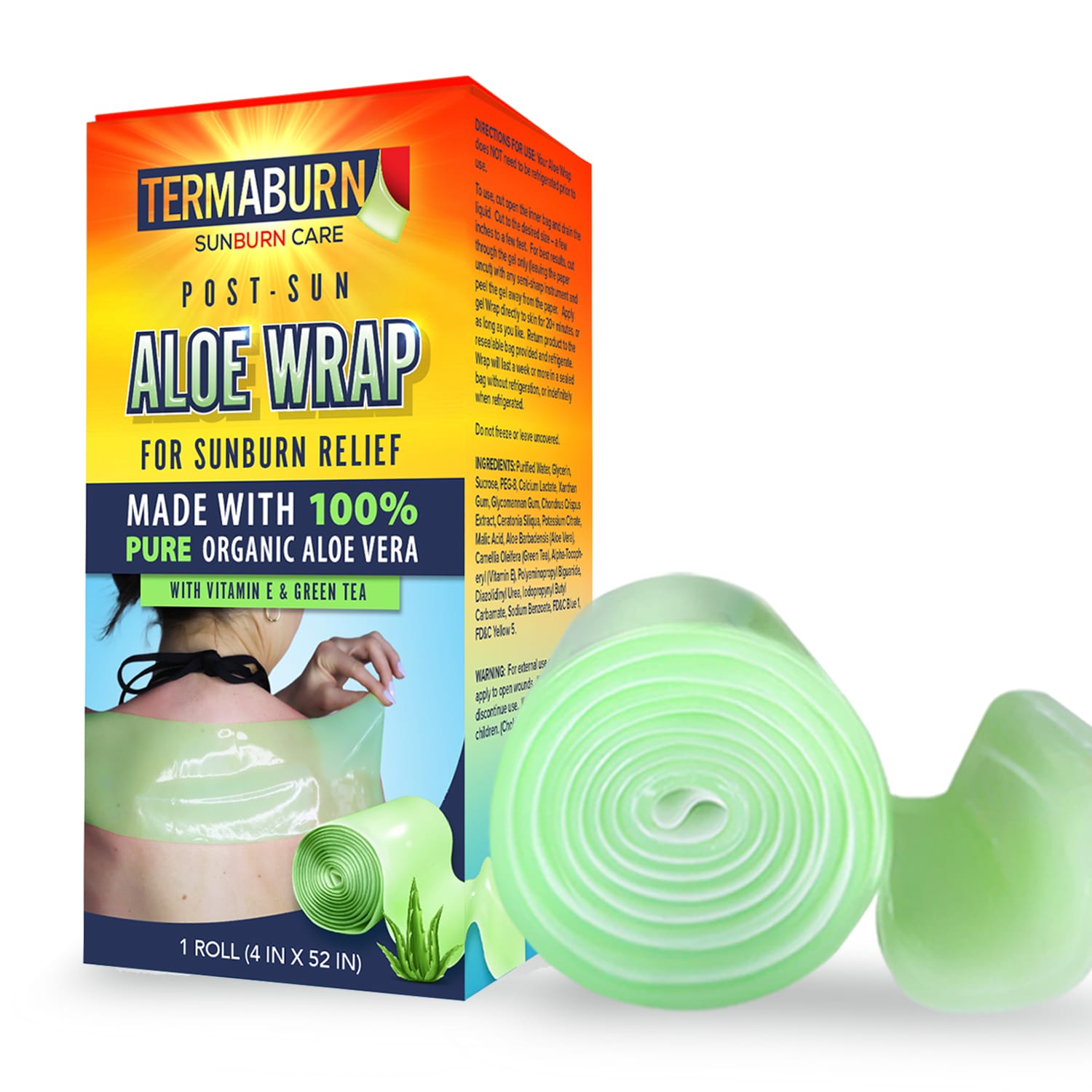 ALOE WRAP 1 ROLL 4X52 (GRANDE)